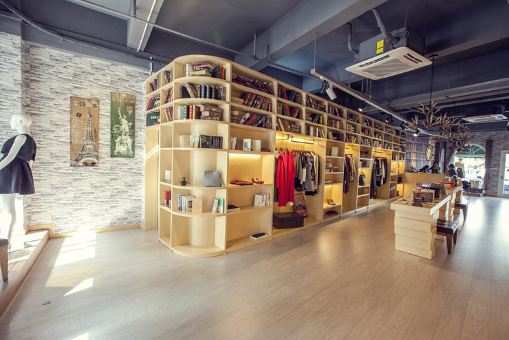 GM閨蜜服裝店設計施工
