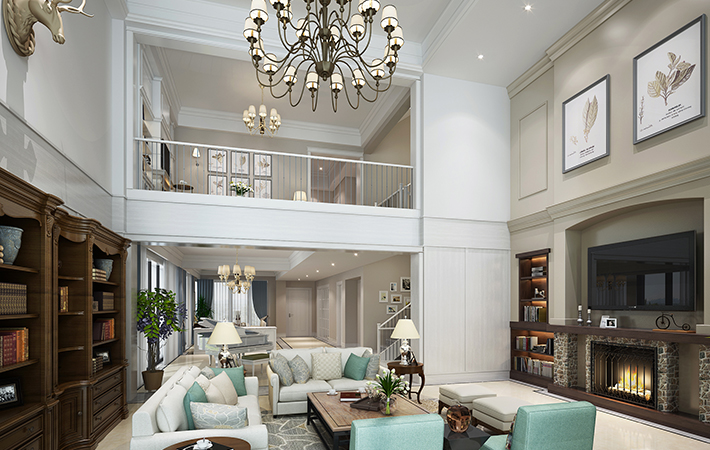 中信紅樹(shù)灣美式別墅設計