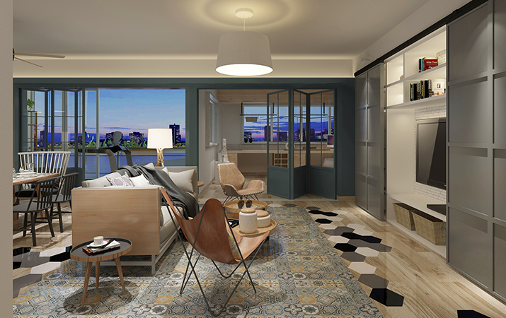 佳境康城大戶(hù)型設計施工