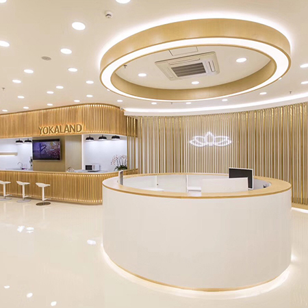 優(yōu)卡蓮瑜伽體驗館設計施工